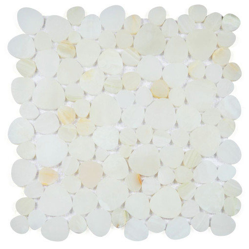 Aphrodite Onyx White Honed